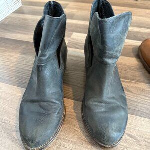 Free people heeled ankle booties